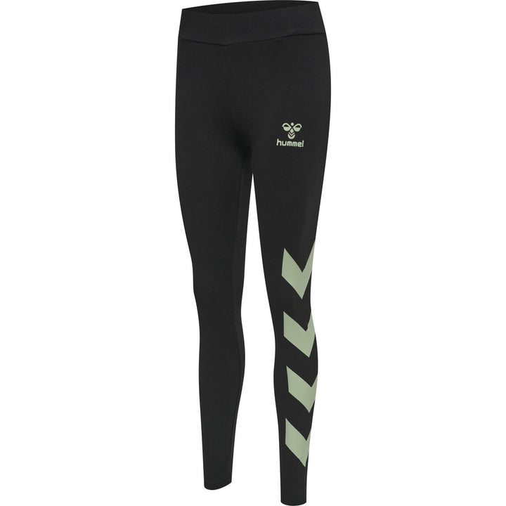Hummel hmlSOMMER TIGHTS - BLACK/BASIL