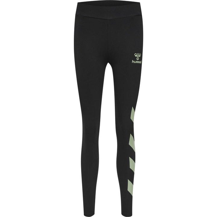 Hummel hmlSOMMER TIGHTS - BLACK/BASIL