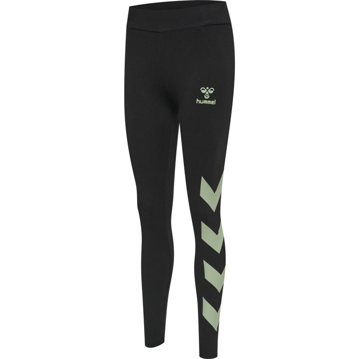 Hummel hmlSOMMER TIGHTS - BLACK/BASIL