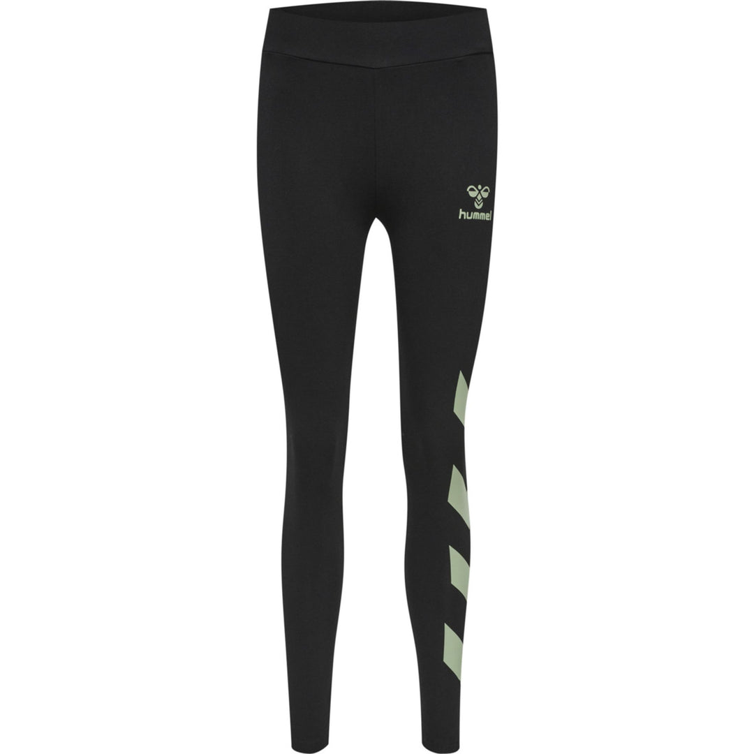 Hummel hmlSOMMER TIGHTS - BLACK/BASIL