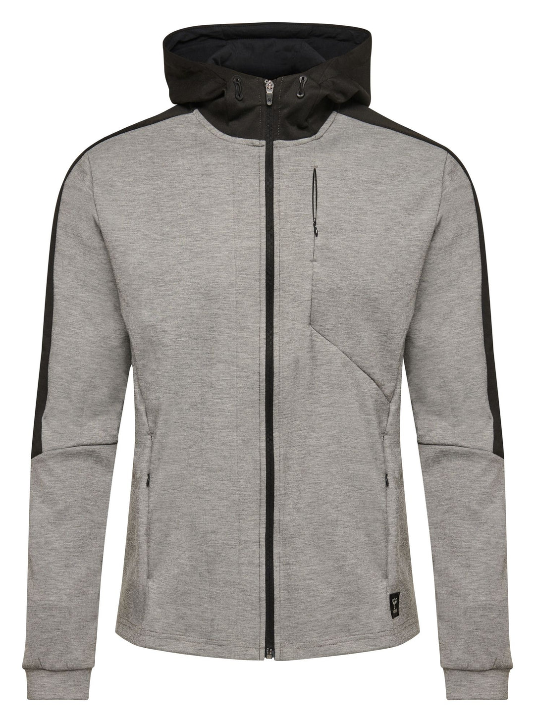 Hummel Hmltropper Zip Hoodie - grey melange