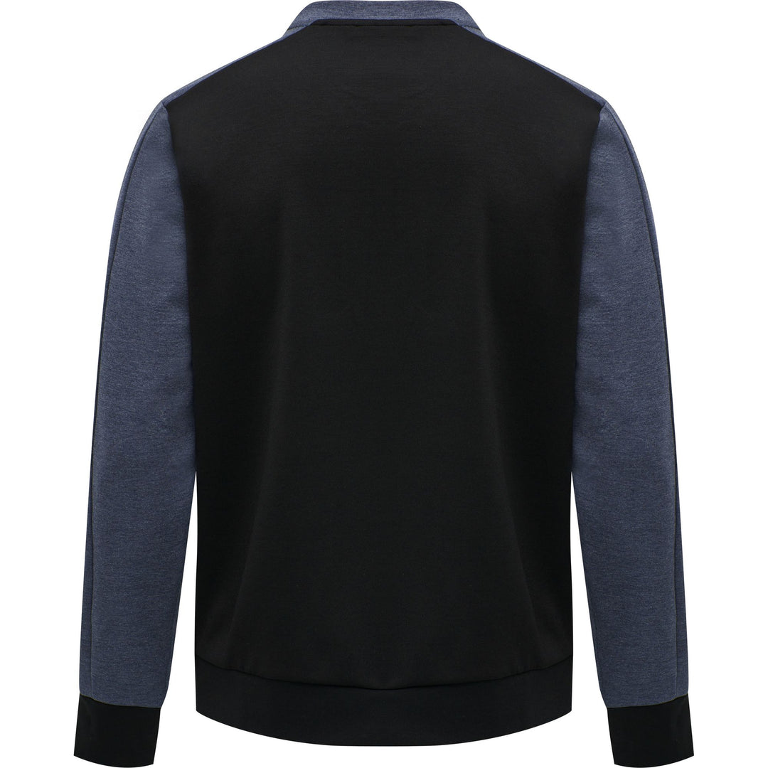 Hummel hmlTROPPER SWEATSHIRT - BLACK IRIS MELANGE