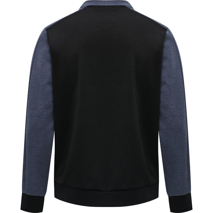 Hummel hmlTROPPER SWEATSHIRT - BLACK IRIS MELANGE