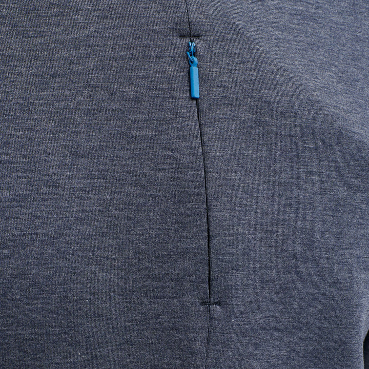 Hummel hmlTROPPER SWEATSHIRT - BLACK IRIS MELANGE