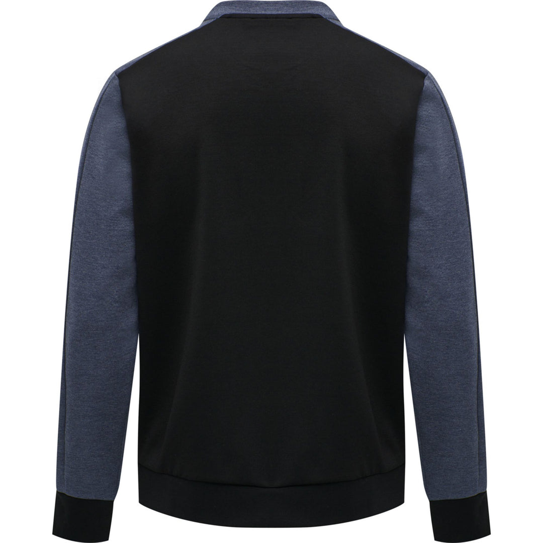 Hummel hmlTROPPER SWEATSHIRT - BLACK IRIS MELANGE