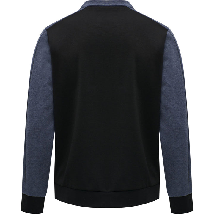 Hummel hmlTROPPER SWEATSHIRT - BLACK IRIS MELANGE