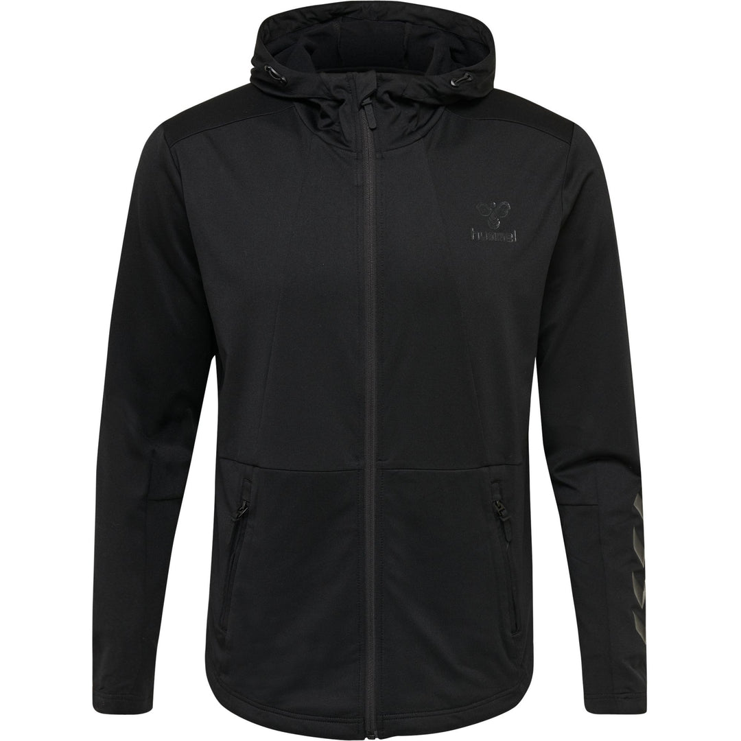 Hummel Hmlaston Zip Hoodie - black