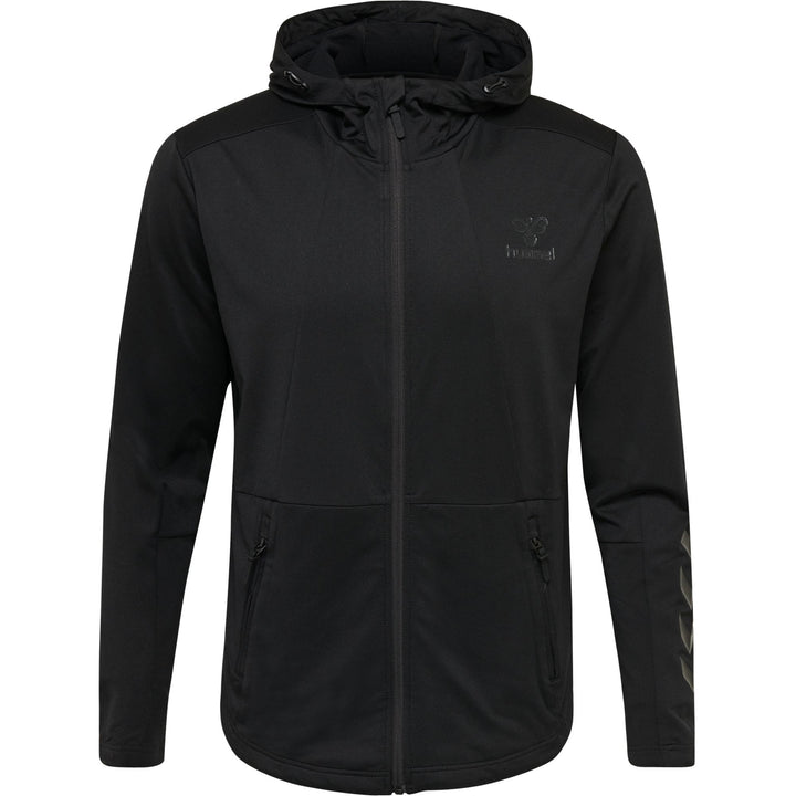 Hummel Hmlaston Zip Hoodie - black