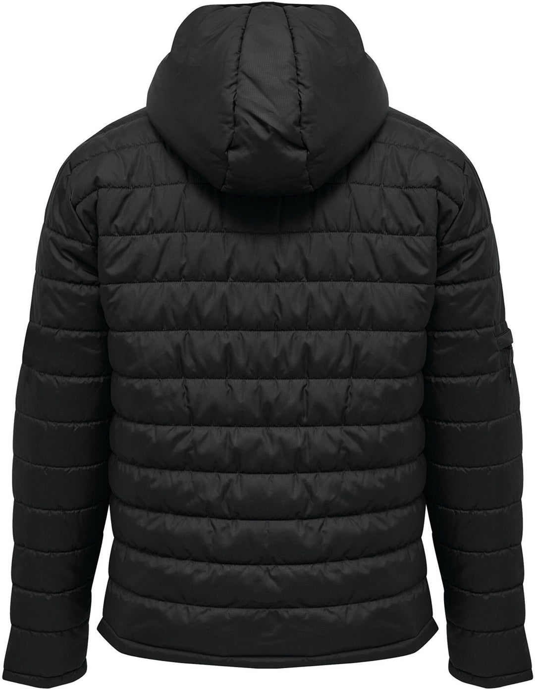 Hummel Hmlnorth Quilted Hood Jacket - black/asphalt