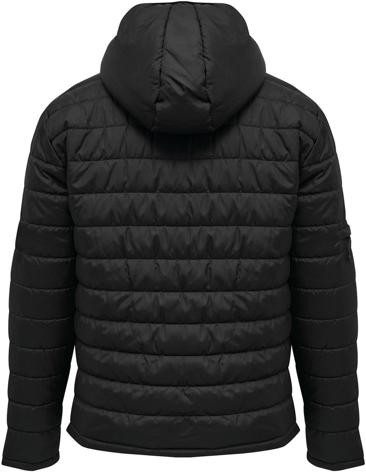 Hummel Hmlnorth Quilted Hood Jacket - black/asphalt