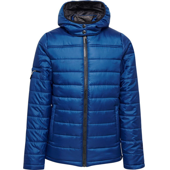 Hummel Hmlnorth Quilted Hood Jacket Kids - true blue