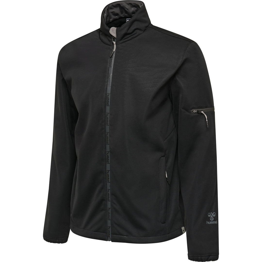 Hummel Hmlnorth Softshell Jacket Kids - black/asphalt