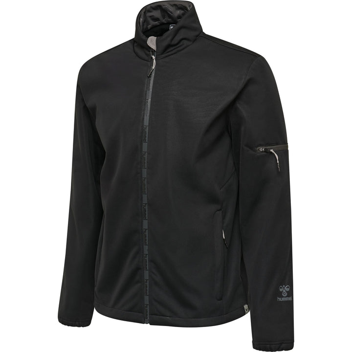 Hummel Hmlnorth Softshell Jacket Kids - black/asphalt