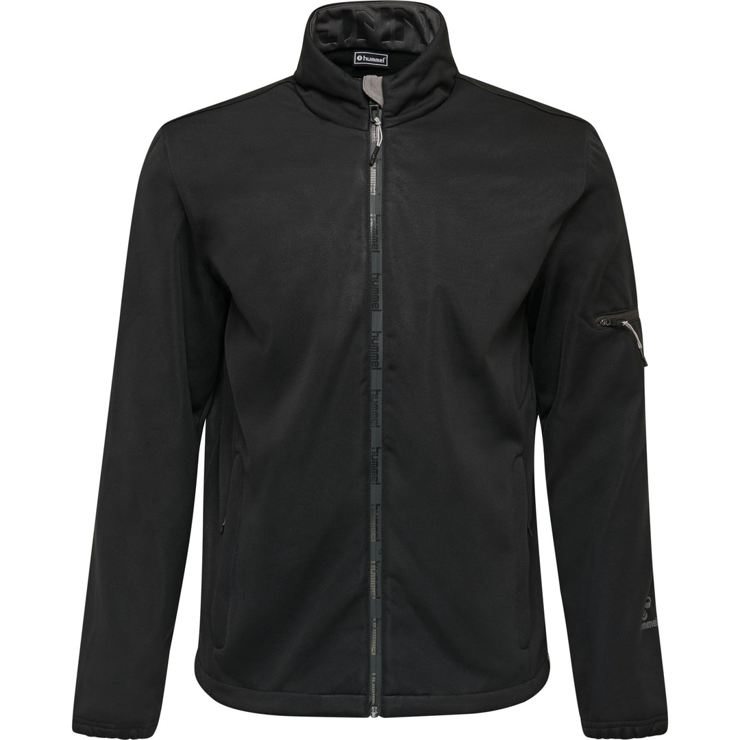 Hummel Hmlnorth Softshell Jacket Kids - black/asphalt