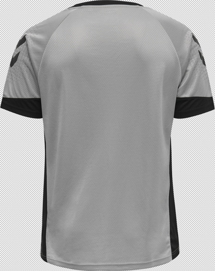 Hummel Hmllead S/S Poly Jersey - grey melange
