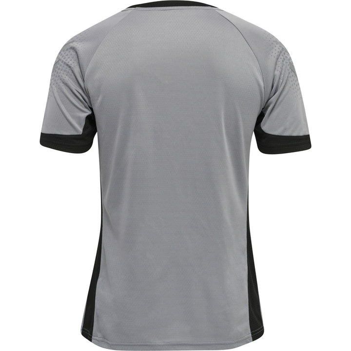 Hummel Hmllead S/S Poly Jersey - grey melange