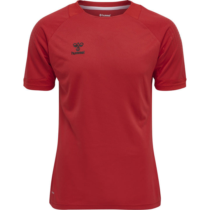 Hummel Hmllead S/S Poly Jersey - true red