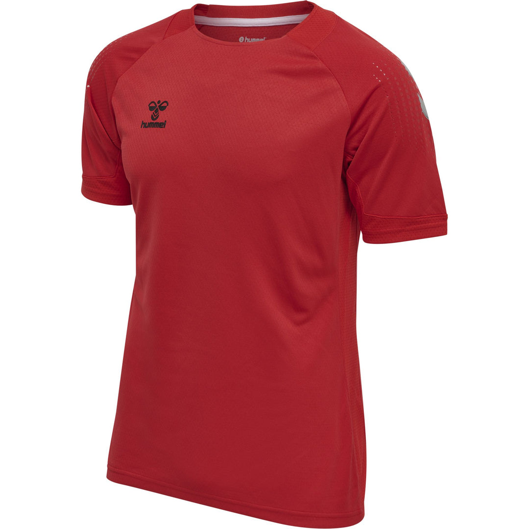 Hummel Hmllead S/S Poly Jersey - true red