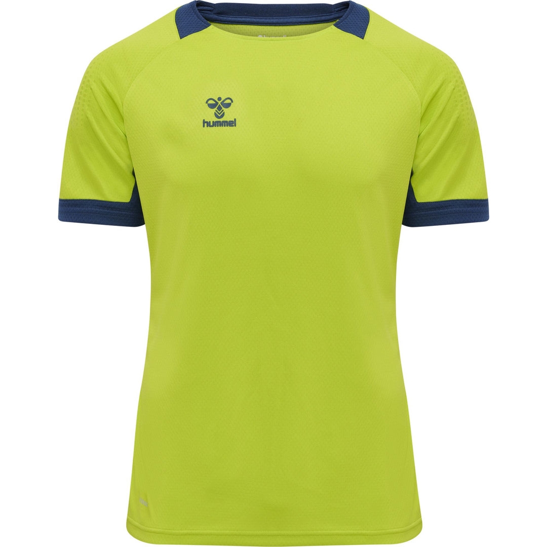 Hummel Hmllead S/S Poly Jersey - lime punch