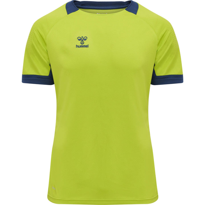 Hummel Hmllead S/S Poly Jersey - lime punch