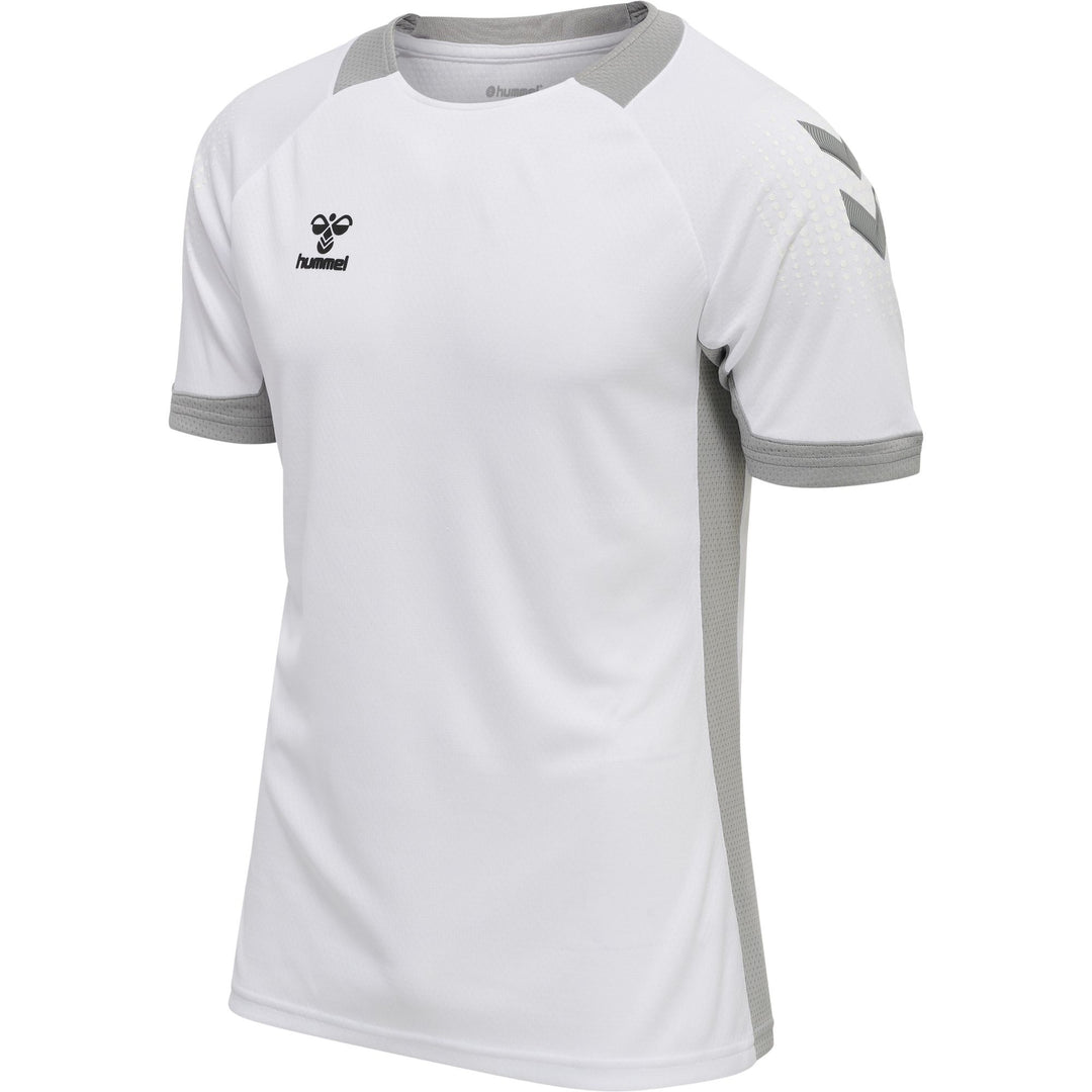Hummel Hmllead S/S Poly Jersey - white