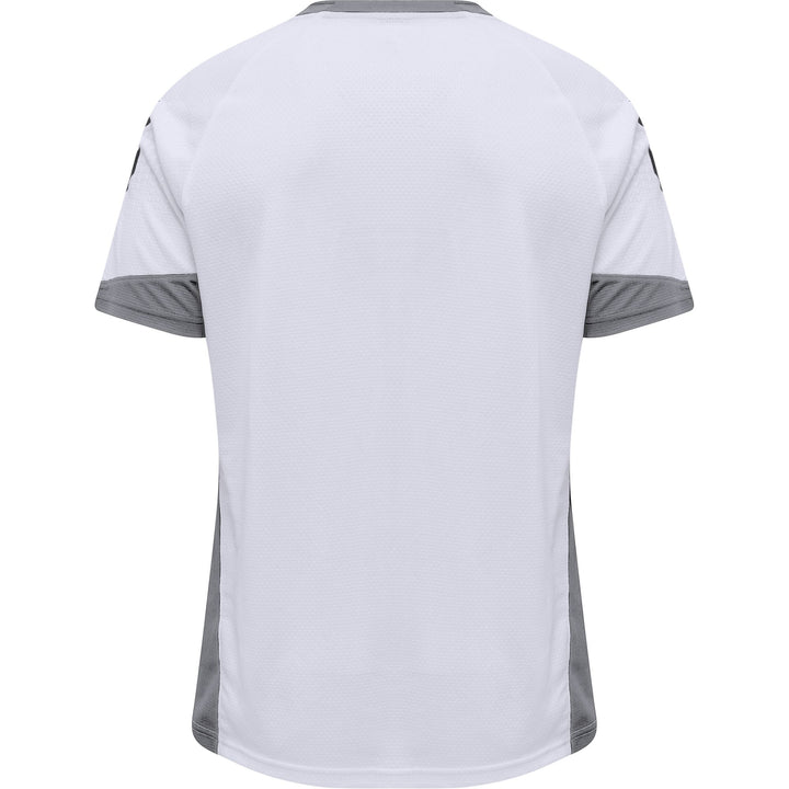 Hummel Hmllead S/S Poly Jersey Kids - white