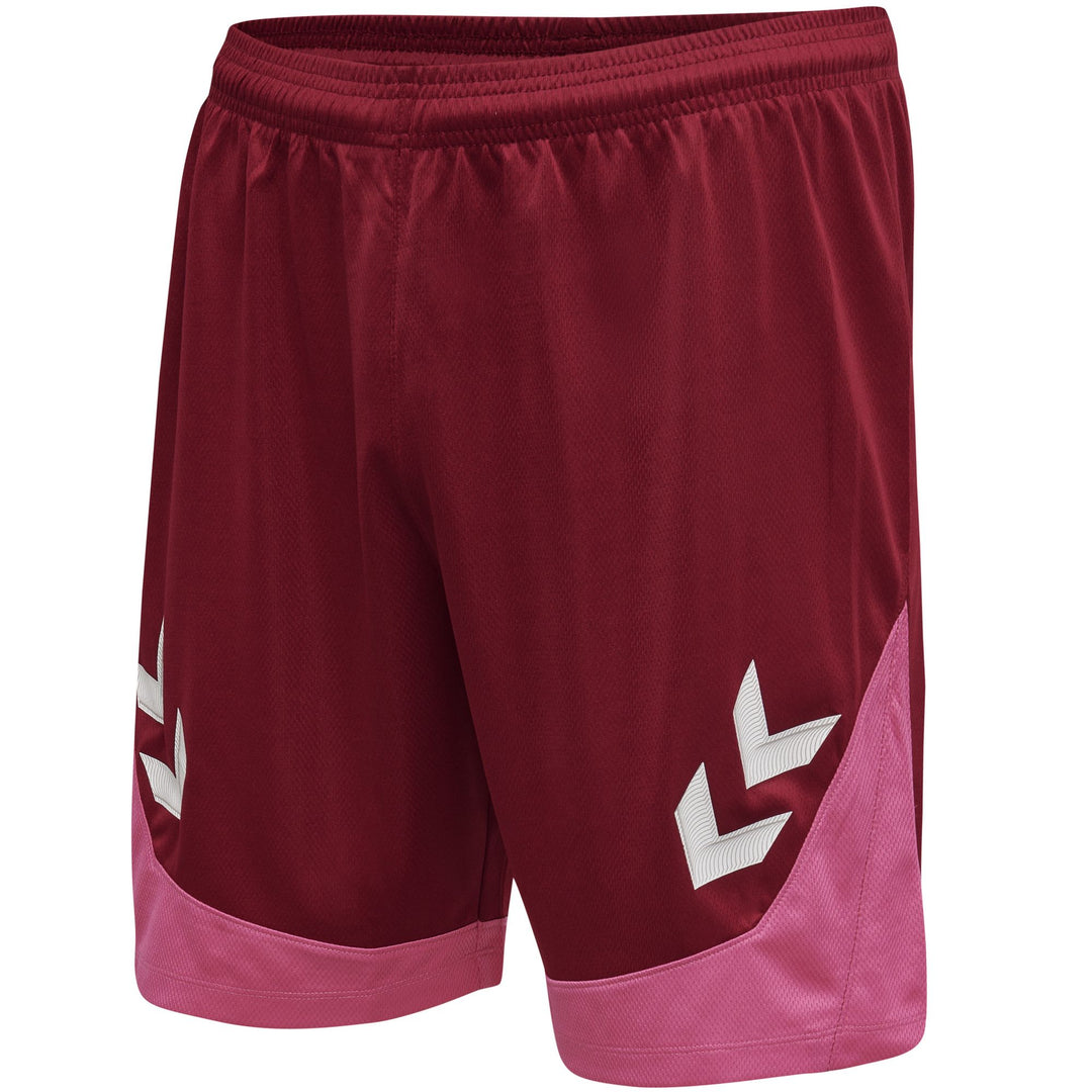 Hummel Hmllead Poly Shorts - biking red