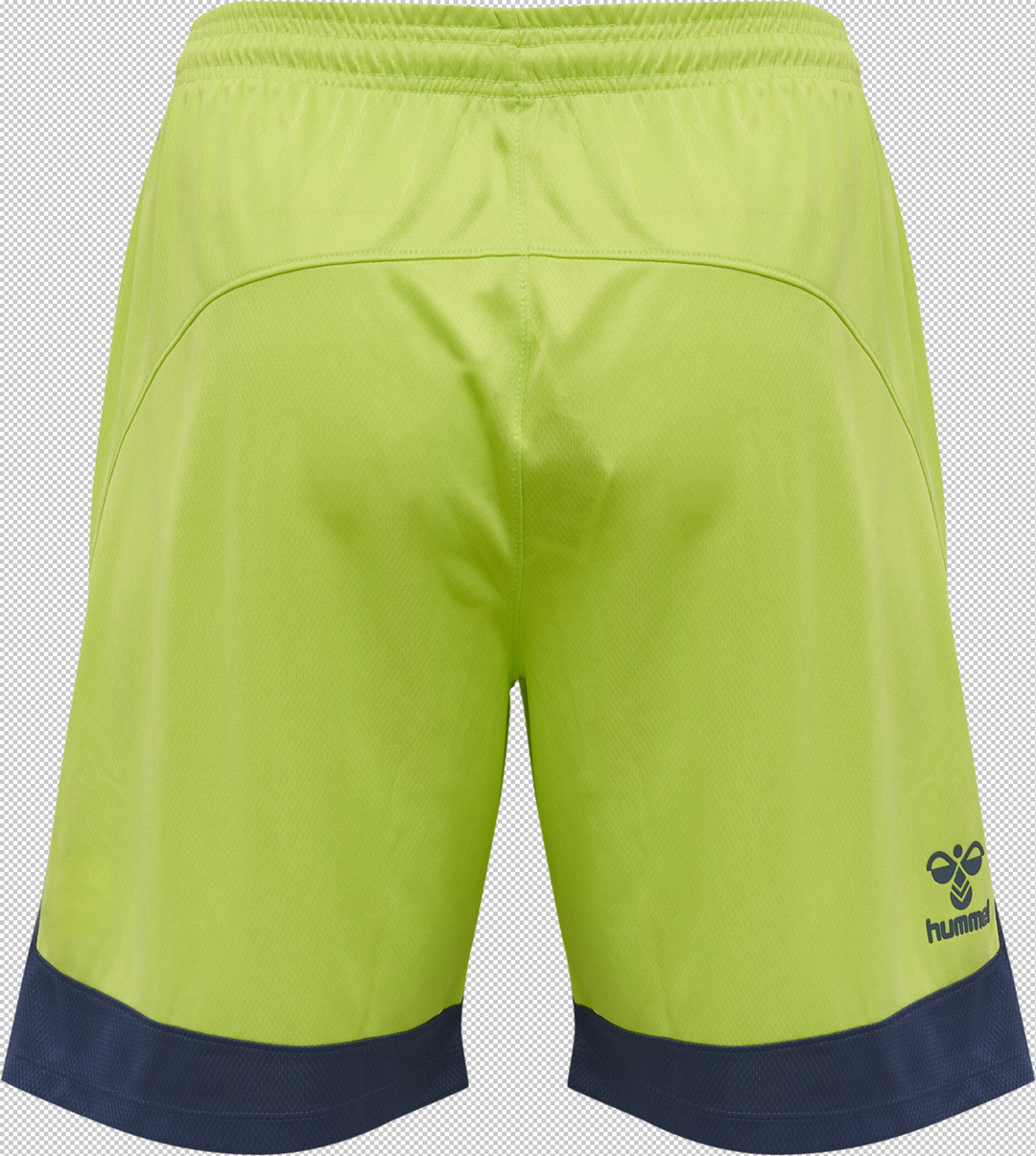 Hummel Hmllead Poly Shorts - lime punch