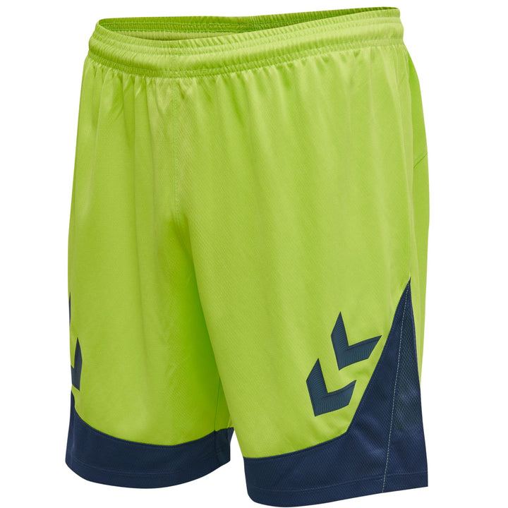 Hummel Hmllead Poly Shorts - lime punch