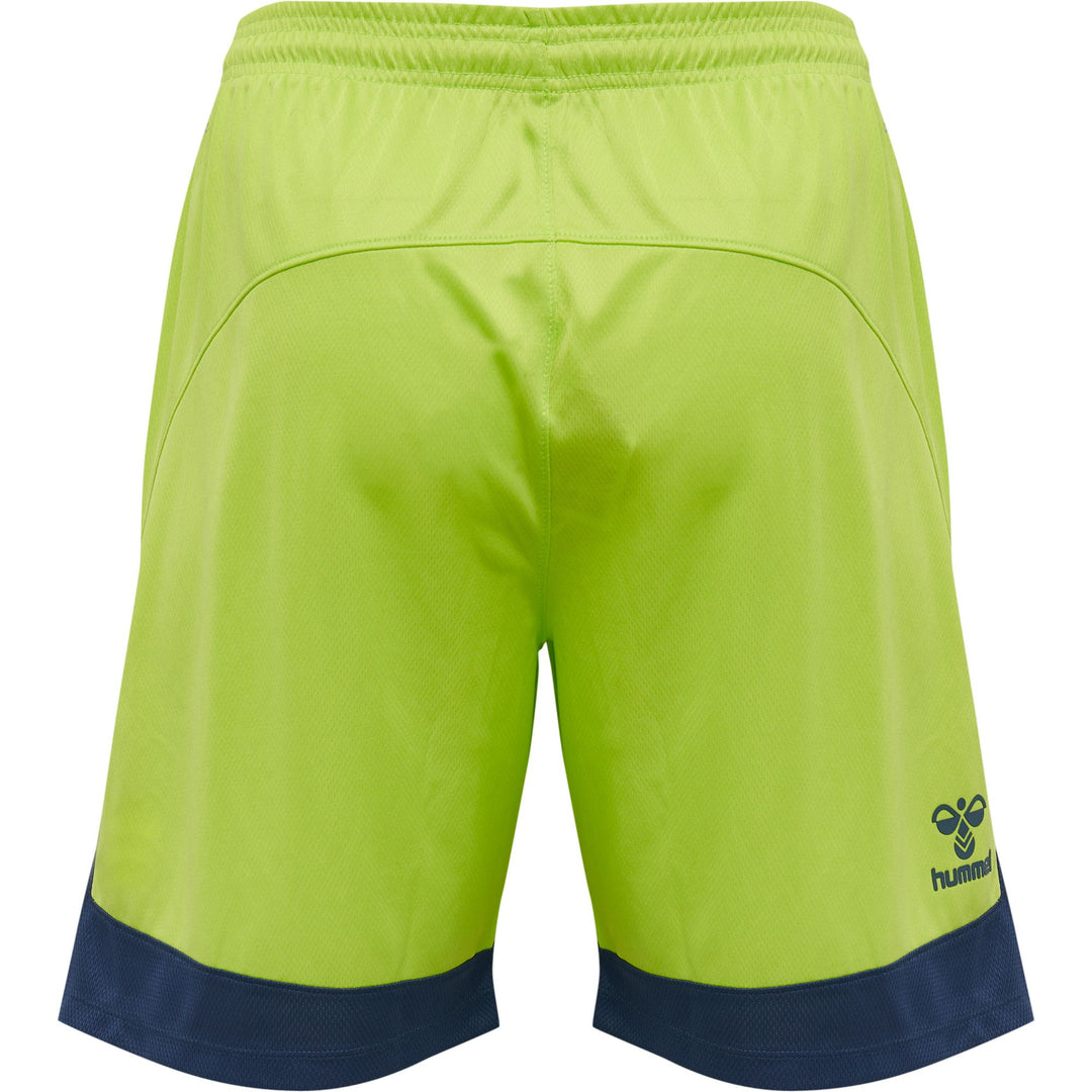 Hummel Hmllead Poly Shorts - lime punch