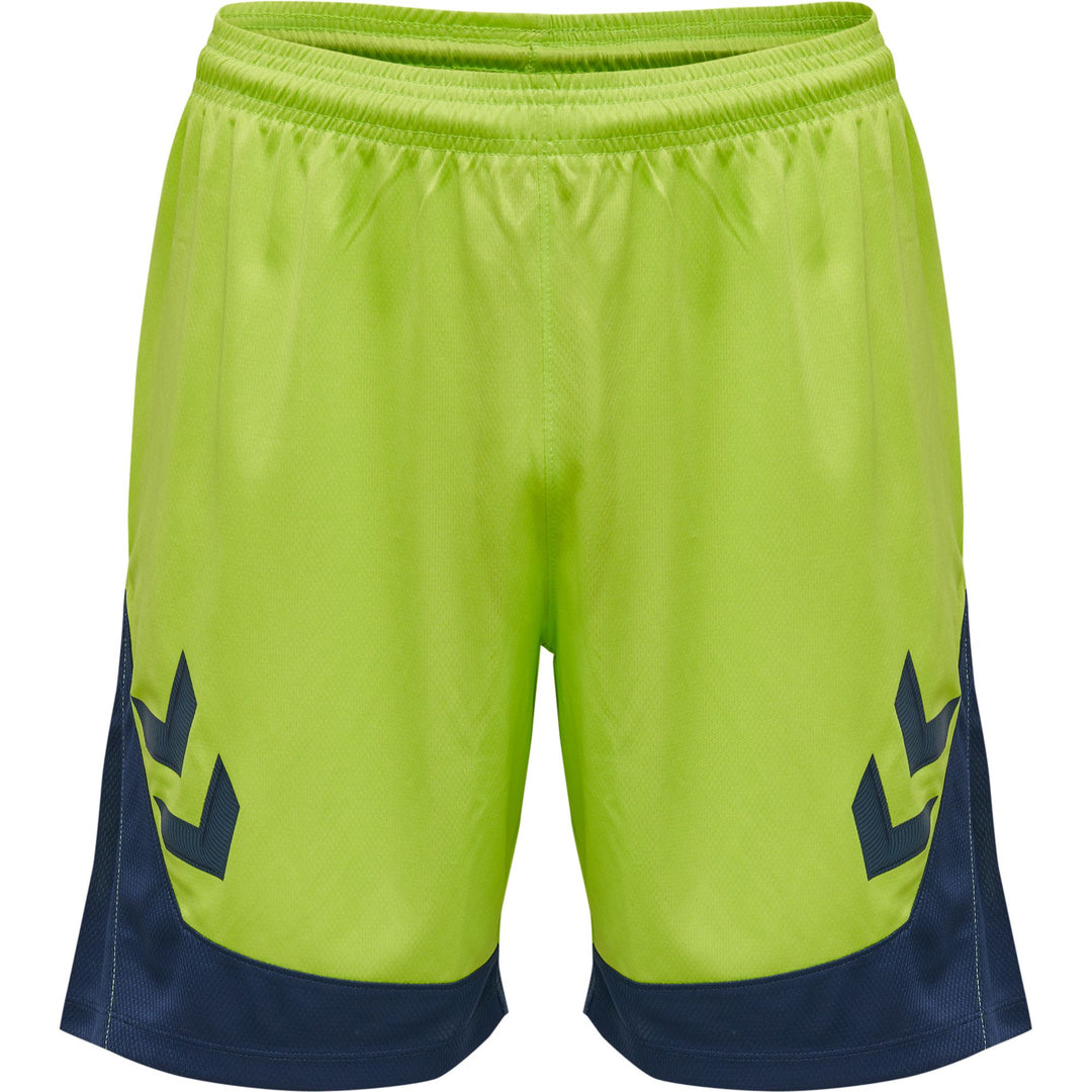 Hummel Hmllead Poly Shorts - lime punch