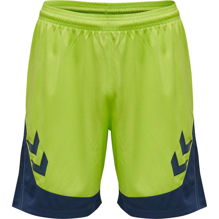 Hummel Hmllead Poly Shorts - lime punch