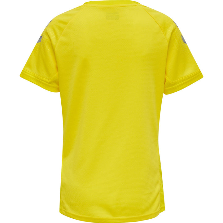 Hummel Hmllead S/S Poly Jersey Women - blazing yellow