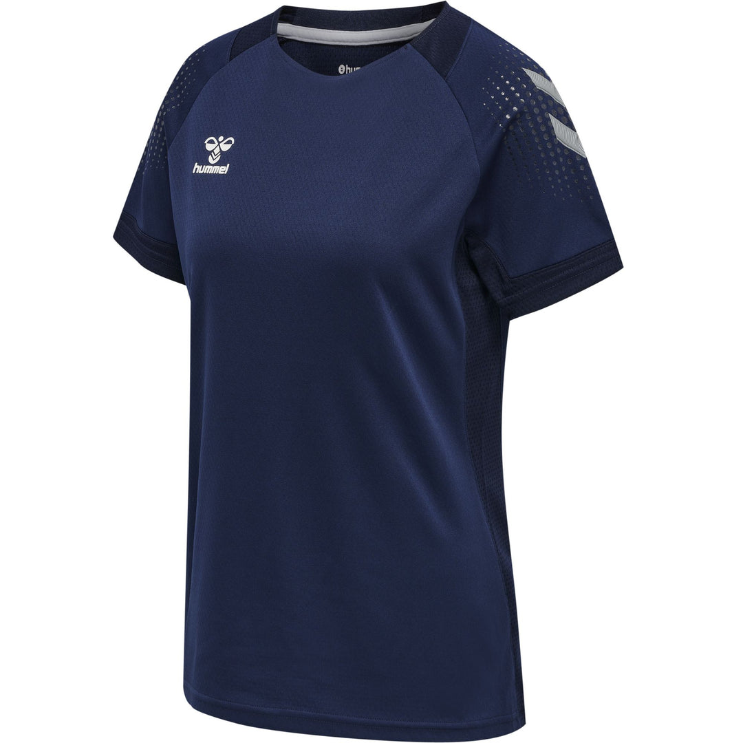 Hummel Hmllead S/S Poly Jersey Women - marine