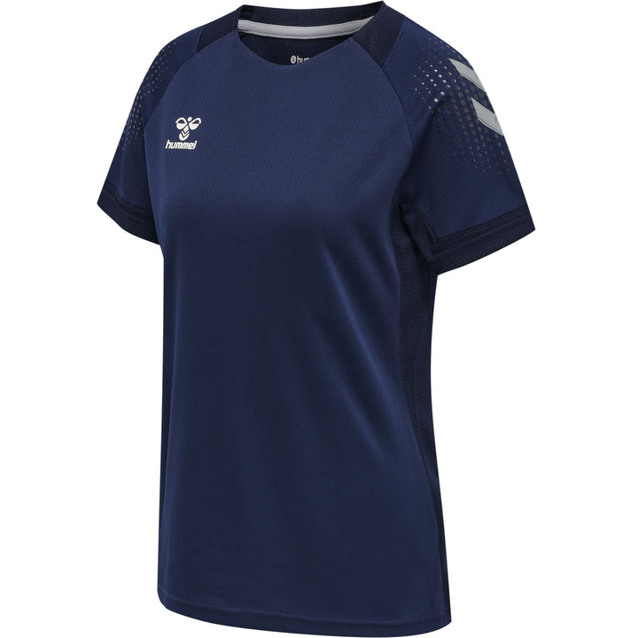 Hummel Hmllead S/S Poly Jersey Women - marine