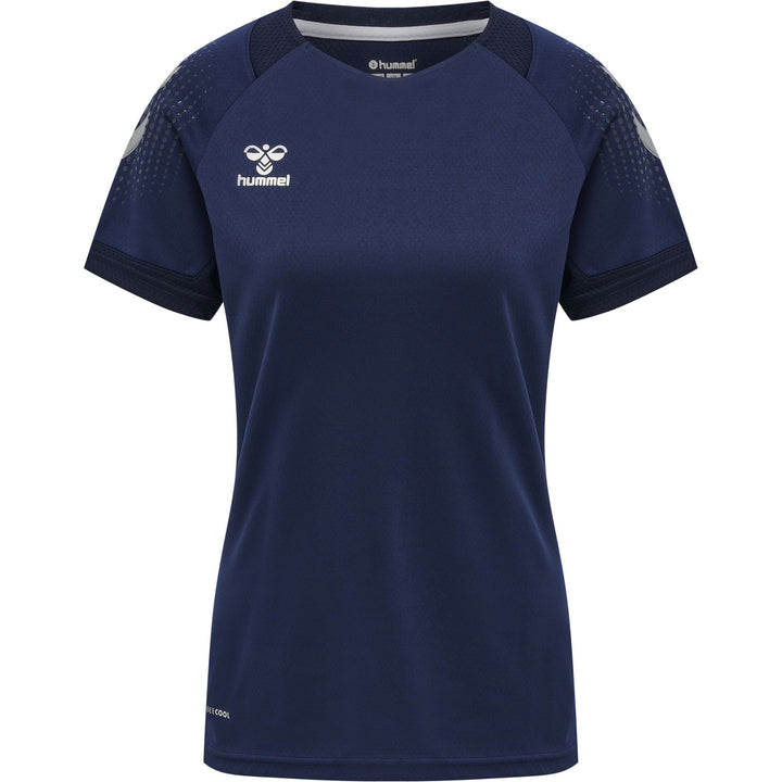 Hummel Hmllead S/S Poly Jersey Women - marine