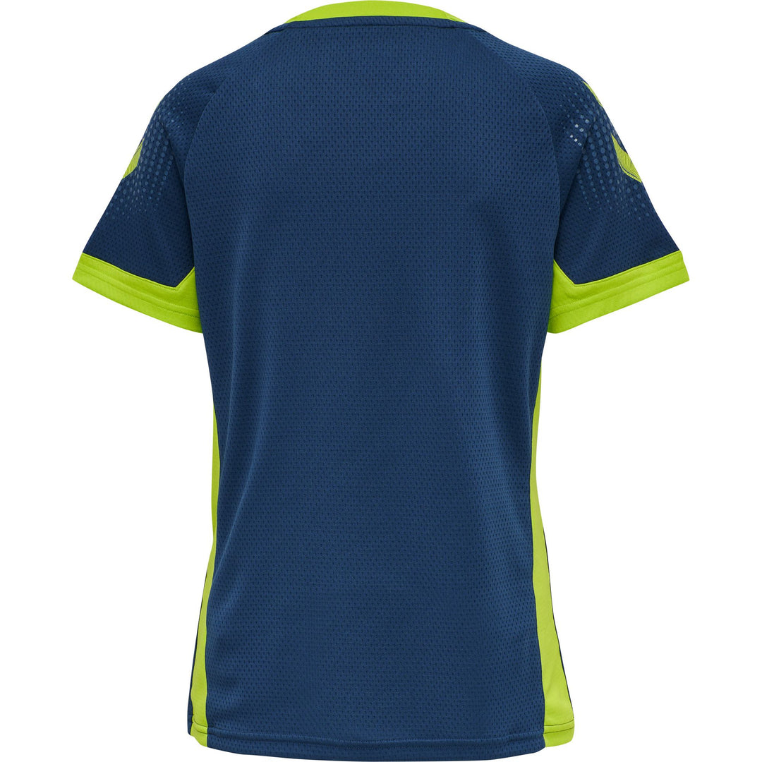 Hummel Hmllead S/S Poly Jersey Women - dark denim
