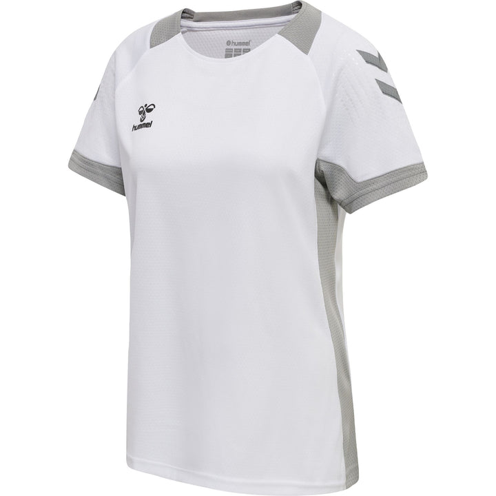 Hummel Hmllead S/S Poly Jersey Women - white