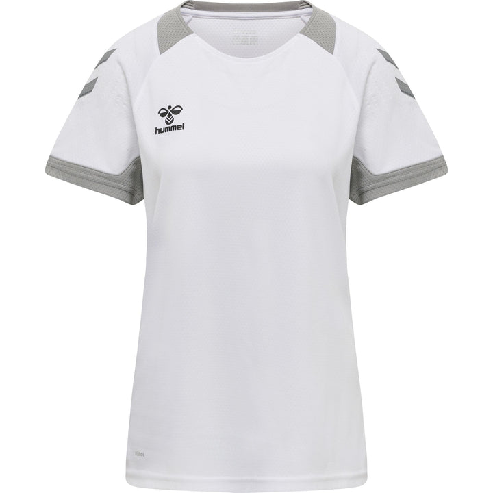 Hummel Hmllead S/S Poly Jersey Women - white