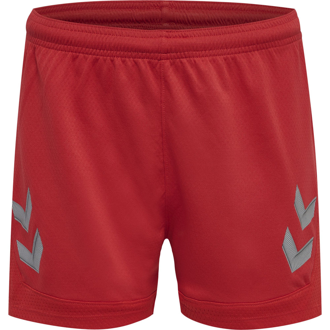 Hummel Hmllead Womens Poly Shorts - true red