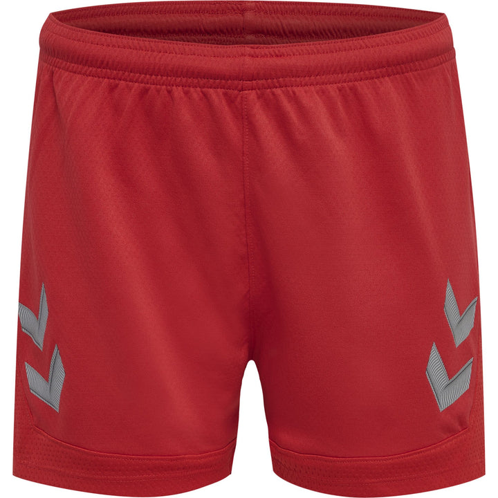 Hummel Hmllead Womens Poly Shorts - true red