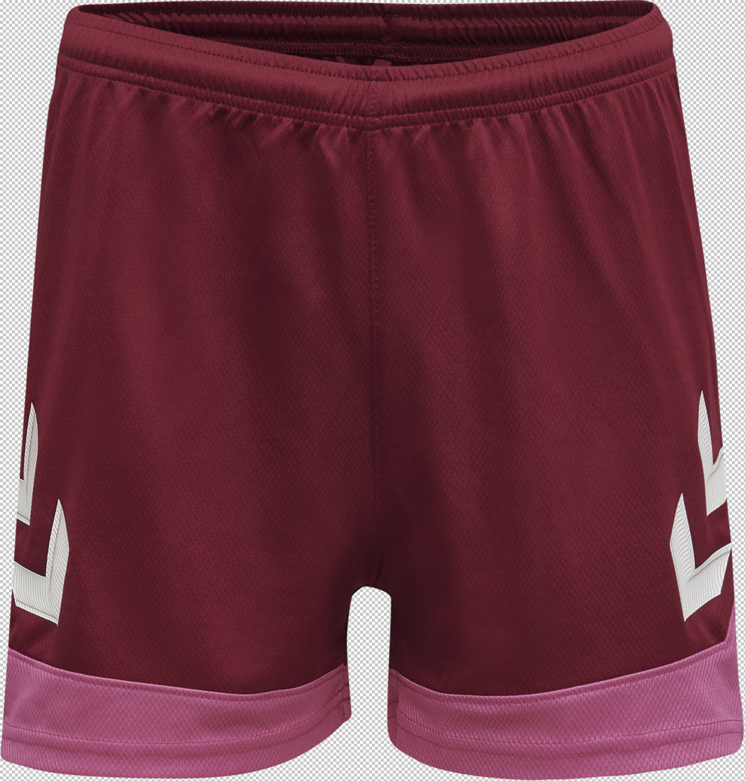 Hummel Hmllead Womens Poly Shorts - biking red