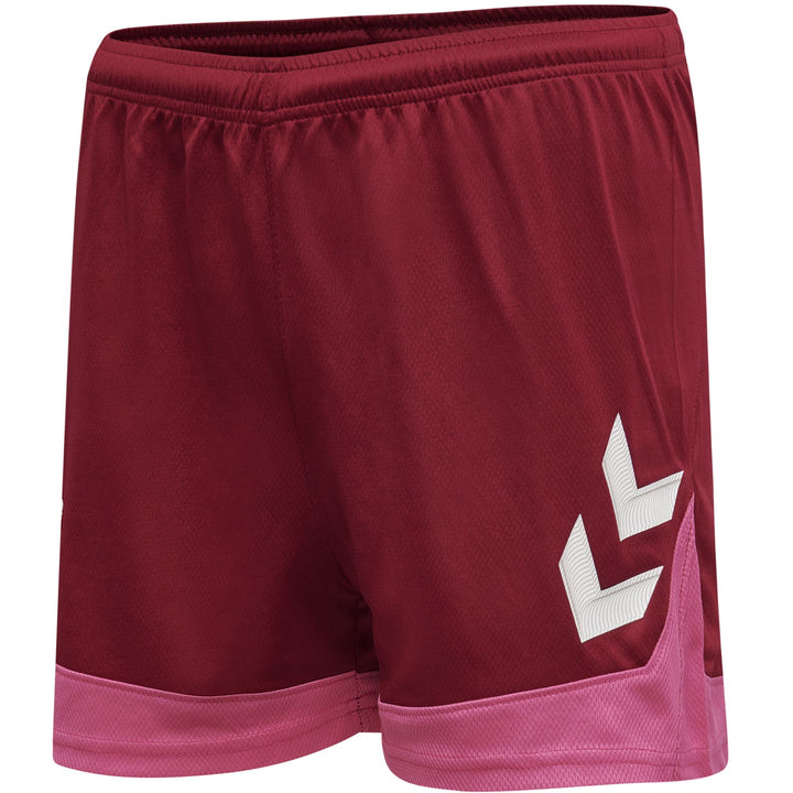 Hummel Hmllead Womens Poly Shorts - biking red