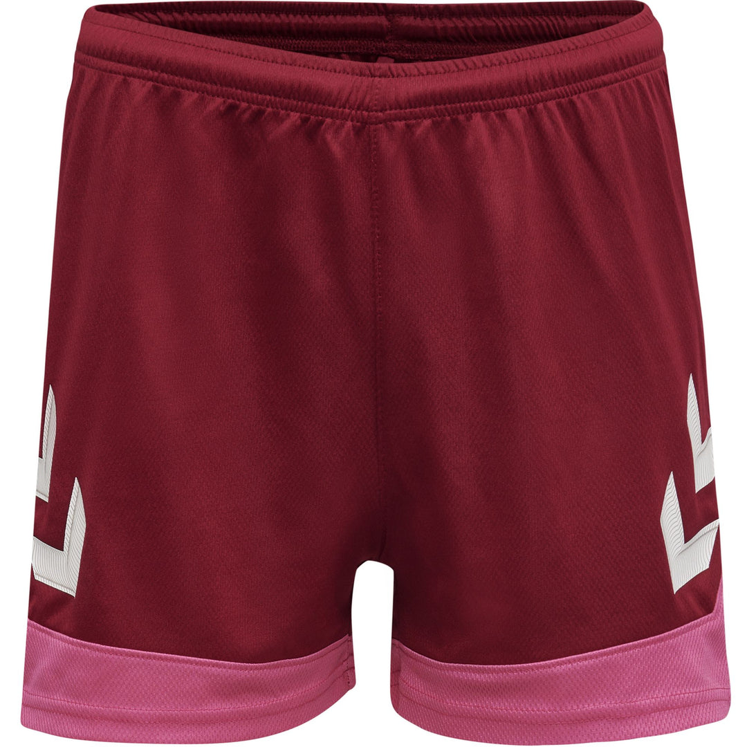 Hummel Hmllead Womens Poly Shorts - biking red