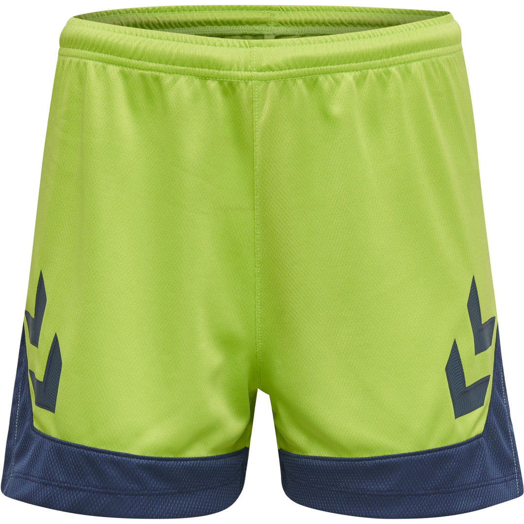 Hummel Hmllead Womens Poly Shorts - lime punch