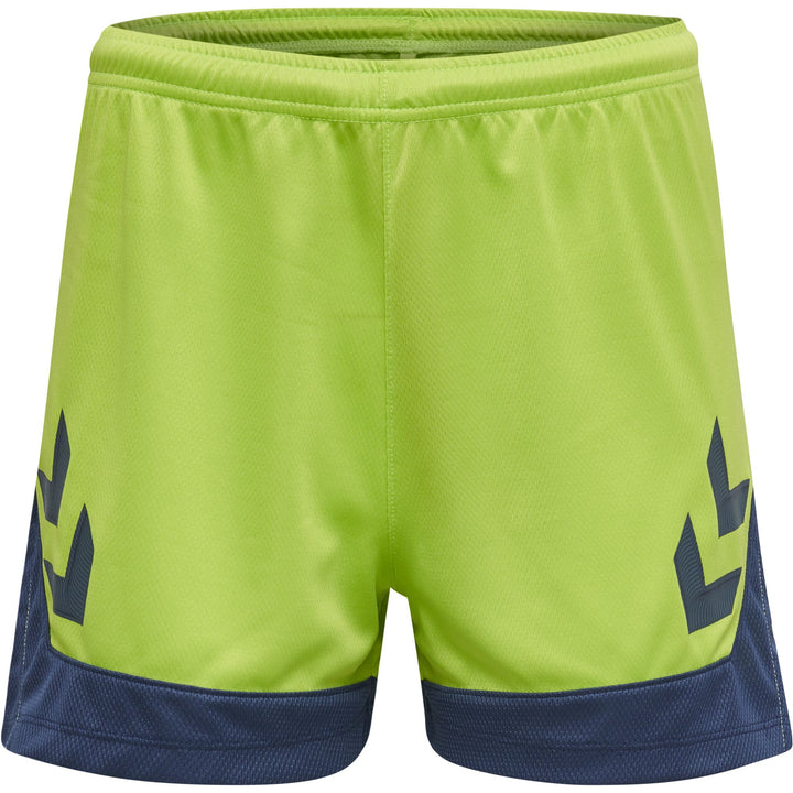 Hummel Hmllead Womens Poly Shorts - lime punch