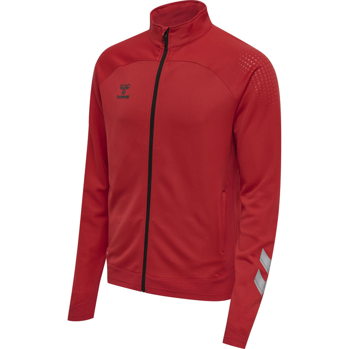 Hummel Hmllead Poly Zip Jacket - true red