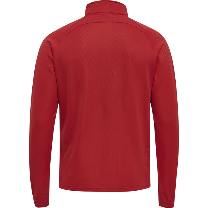 Hummel Hmllead Poly Zip Jacket - true red