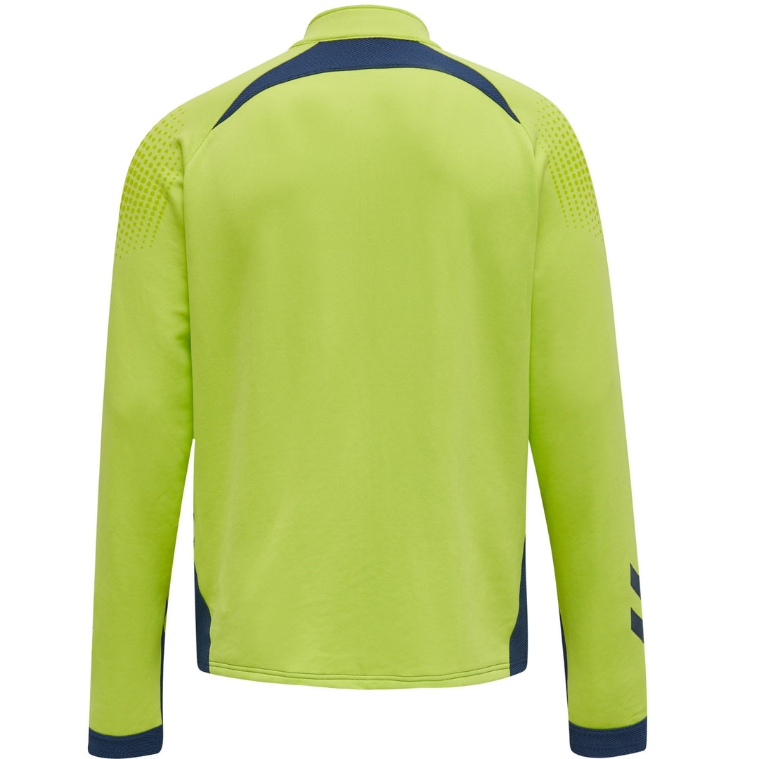 Hummel Hmllead Poly Zip Jacket - lime punch