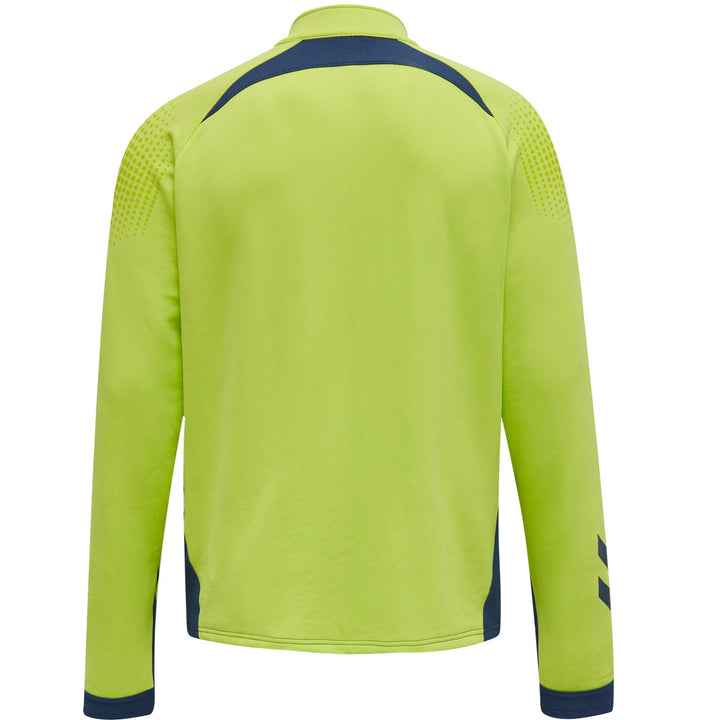 Hummel Hmllead Poly Zip Jacket - lime punch